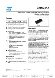 VN5770AKPTR-E datasheet pdf ST Microelectronics