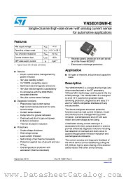 VN5E010MH-E datasheet pdf ST Microelectronics