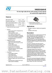 VN5E016AHTR-E datasheet pdf ST Microelectronics