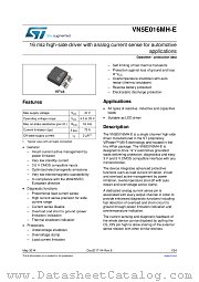 VN5E016MH-E datasheet pdf ST Microelectronics
