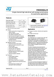 VN5E050AJTR-E datasheet pdf ST Microelectronics