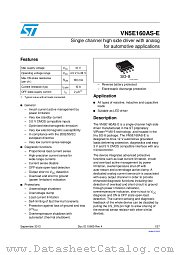 VN5E160ASTR-E datasheet pdf ST Microelectronics