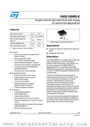VN5E160MSTR-E datasheet pdf ST Microelectronics