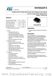 VN5T006ASP-E datasheet pdf ST Microelectronics