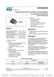 VN7004AH-E datasheet pdf ST Microelectronics