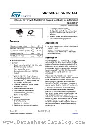 VN7050AJTR-E datasheet pdf ST Microelectronics
