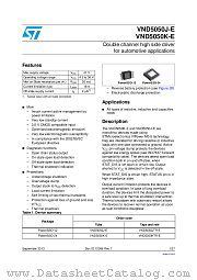 VND5050JTR-E datasheet pdf ST Microelectronics