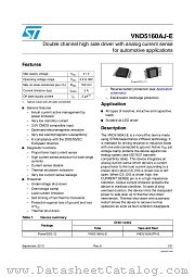 VND5160AJTR-E datasheet pdf ST Microelectronics