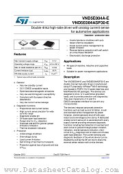 VND5E004A-E datasheet pdf ST Microelectronics