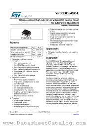 VND5E006ASP-E datasheet pdf ST Microelectronics