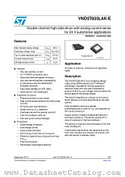 VND5T035LAK-E datasheet pdf ST Microelectronics