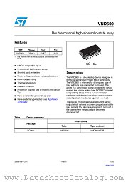 VND60013TR datasheet pdf ST Microelectronics