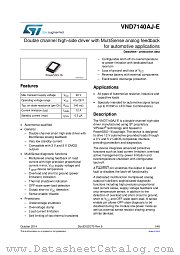 VND7140AJTR-E datasheet pdf ST Microelectronics