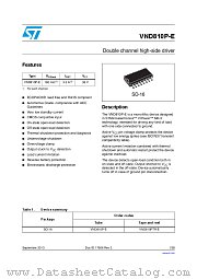 VND810P-E datasheet pdf ST Microelectronics