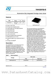 VNH3SP30-E datasheet pdf ST Microelectronics