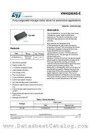 VNH5200AS-E datasheet pdf ST Microelectronics