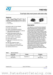 VNI2140J datasheet pdf ST Microelectronics