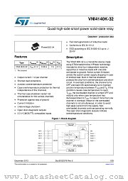 VNI4140KTR-32 datasheet pdf ST Microelectronics