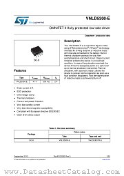 VNLD5300TR-E datasheet pdf ST Microelectronics