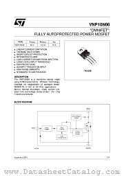 VNP10N06-E datasheet pdf ST Microelectronics