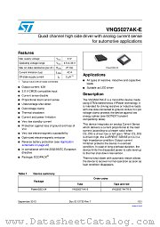 VNQ5027AKTR-E datasheet pdf ST Microelectronics