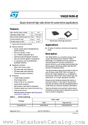 VNQ5160KTR-E datasheet pdf ST Microelectronics