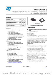 VNQ5E050MK-E datasheet pdf ST Microelectronics
