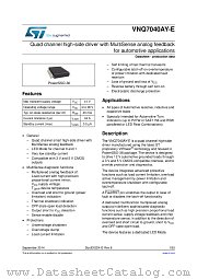 VNQ7040AY-E datasheet pdf ST Microelectronics