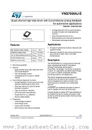 VNQ7050AJTR-E datasheet pdf ST Microelectronics