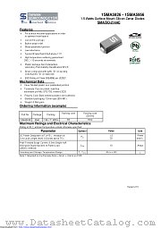 1SMA5956 datasheet pdf Taiwan Semiconductor