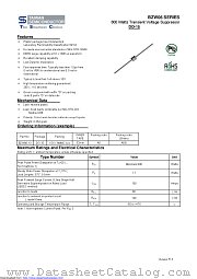 BZW06-40B datasheet pdf Taiwan Semiconductor