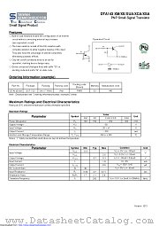DTA143XUA datasheet pdf Taiwan Semiconductor