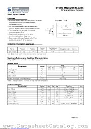 DTC113ZSA datasheet pdf Taiwan Semiconductor