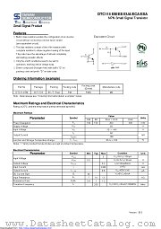 DTC114EM datasheet pdf Taiwan Semiconductor
