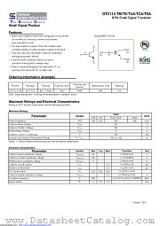 DTC114TCA datasheet pdf Taiwan Semiconductor