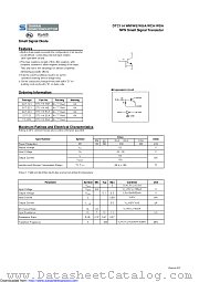 DTC114WSA datasheet pdf Taiwan Semiconductor