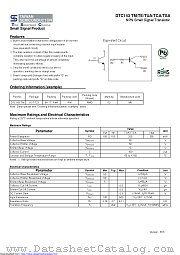DTC143TSA datasheet pdf Taiwan Semiconductor