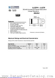LLZ9V1 datasheet pdf Taiwan Semiconductor