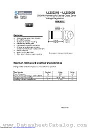 LLZ5230B datasheet pdf Taiwan Semiconductor