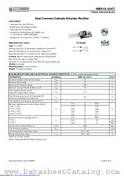 MBR10L100CT datasheet pdf Taiwan Semiconductor