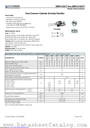 MBR15150CT datasheet pdf Taiwan Semiconductor