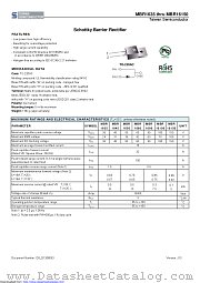 MBR16150 datasheet pdf Taiwan Semiconductor
