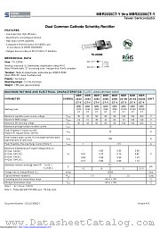 MBR2035CT-Y datasheet pdf Taiwan Semiconductor