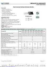 MBR40150PT datasheet pdf Taiwan Semiconductor
