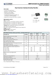 MBRF10H150CT datasheet pdf Taiwan Semiconductor