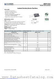 MBRF16H45 datasheet pdf Taiwan Semiconductor