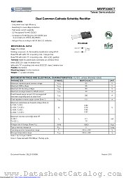 MBRF3080CT datasheet pdf Taiwan Semiconductor