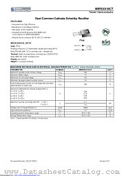 MBRI30100CT datasheet pdf Taiwan Semiconductor