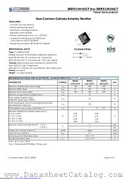MBRS10H150CT datasheet pdf Taiwan Semiconductor