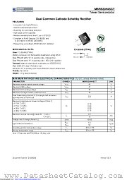 MBRS30H45CT datasheet pdf Taiwan Semiconductor